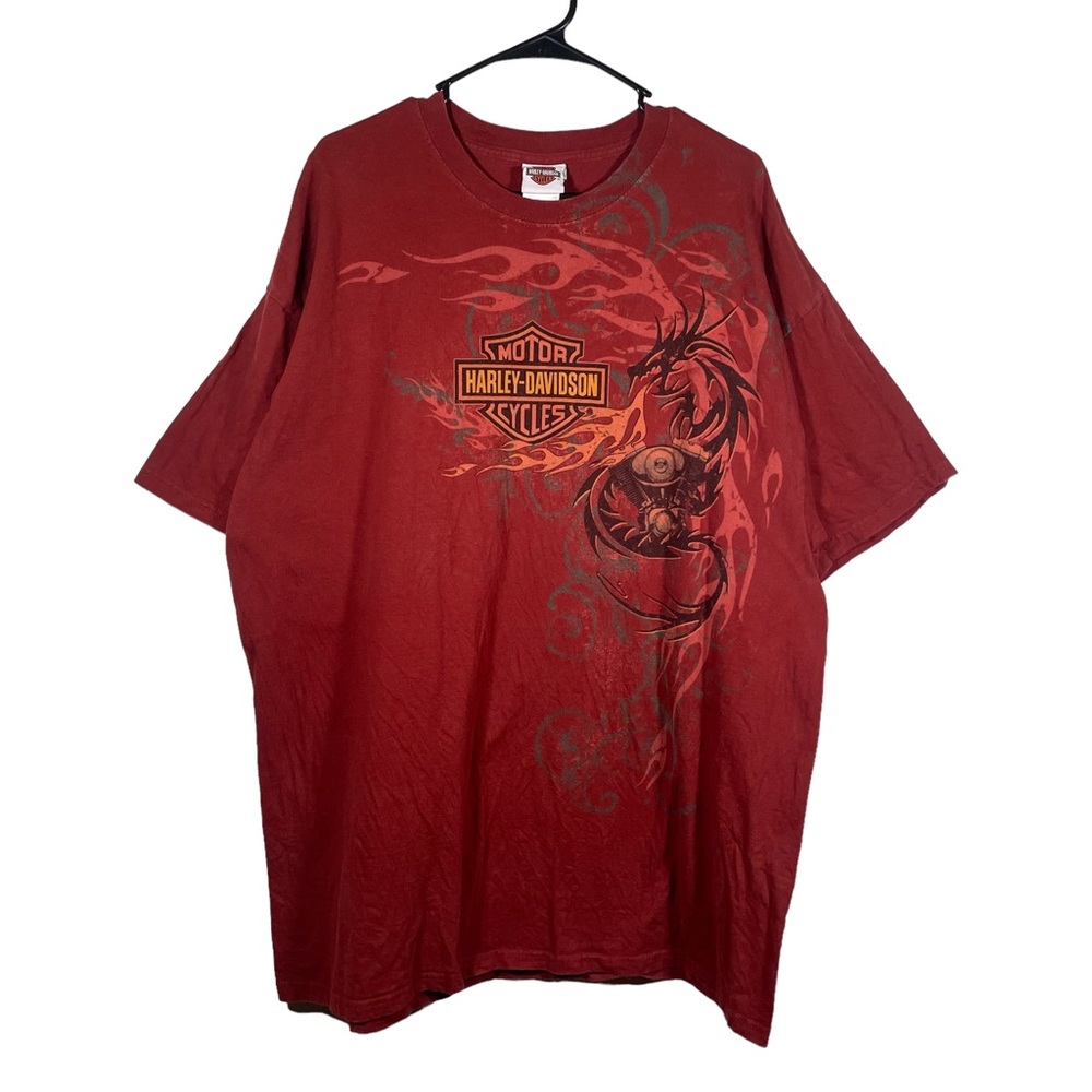 Vintage Y2K Harley Davidson Roswell New Mexico Alien T Shirt